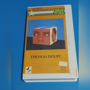 1984 VHS Video45 Thomas Dolby Europa Blinded Me With Science Hyperactive Radio